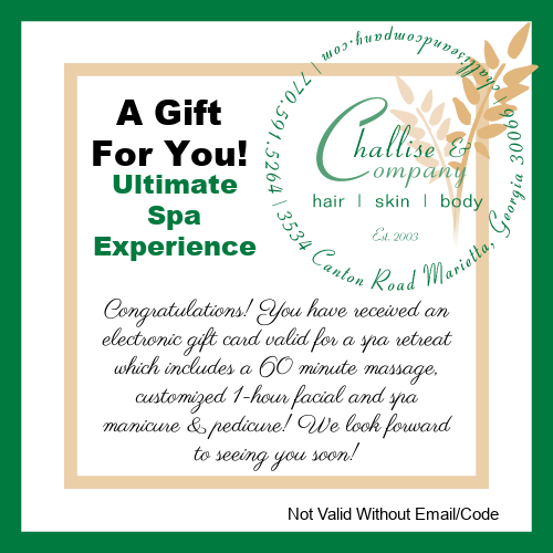 Ultimate Spa Experience Electronic Gift Card
